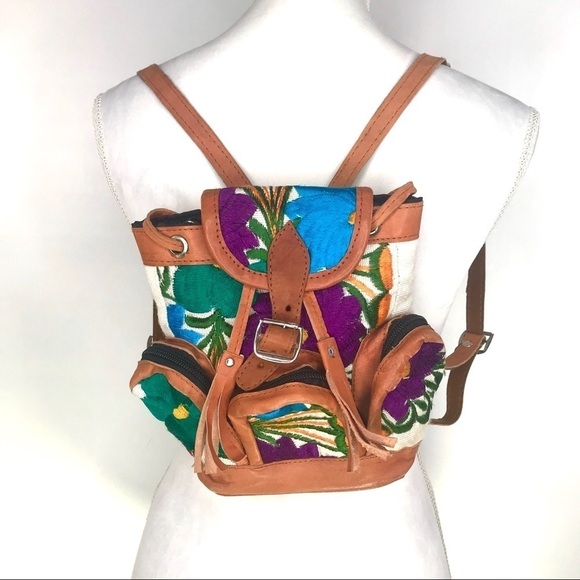Embroidered Mini Pack Boho - Picture 1 of 5